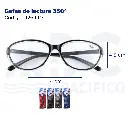 Gafas de lectura 350°