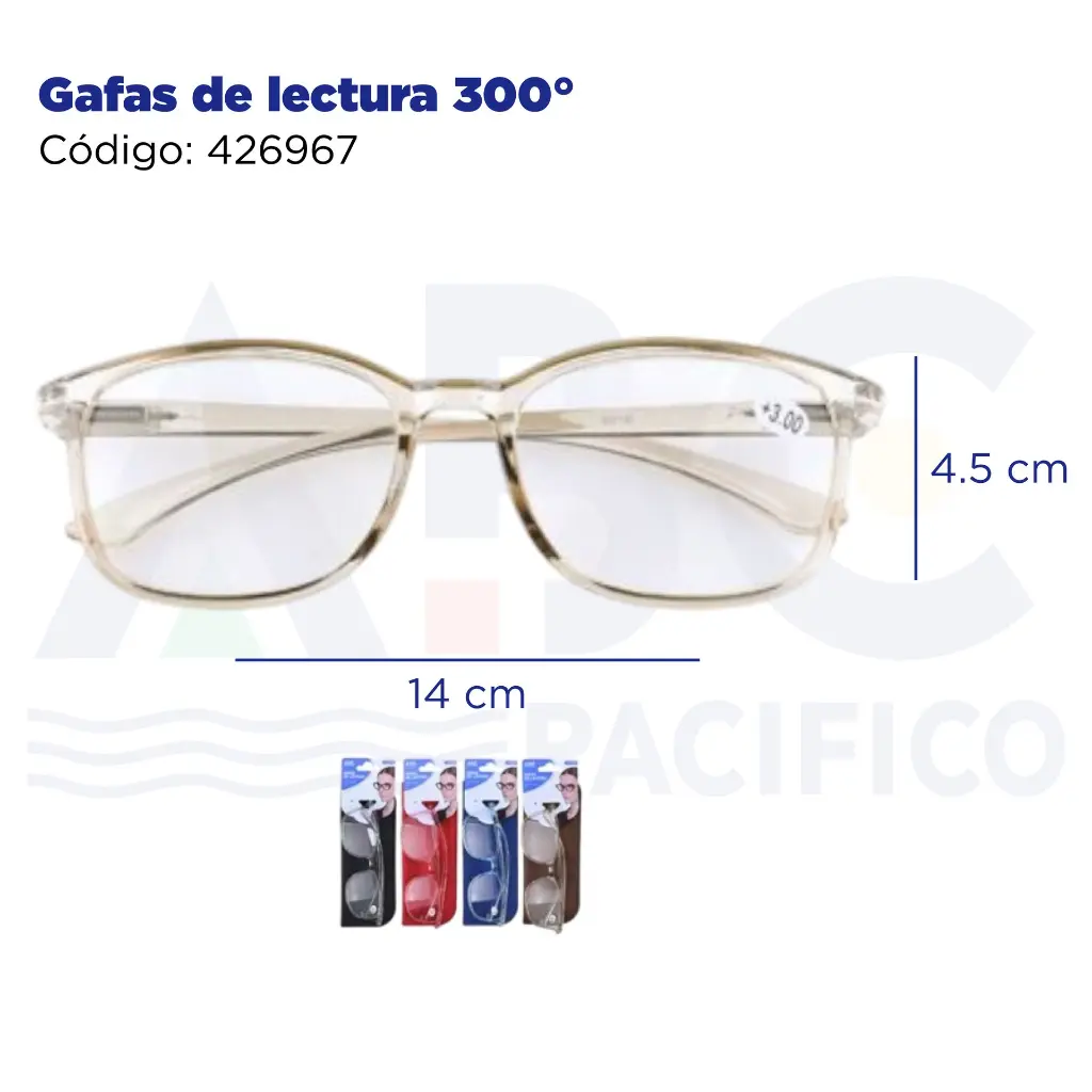 Gafas de lectura 300°