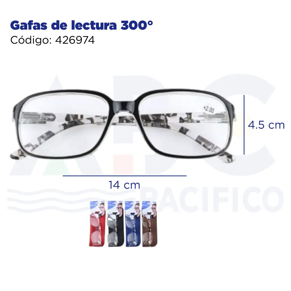 Gafas de lectura 300°