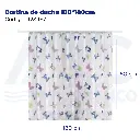 Cortina de ducha 180*180cm
