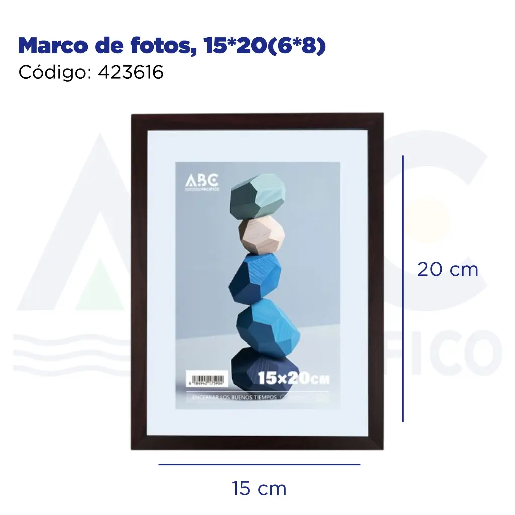 Marco de fotos, 15*20cm (6*8")