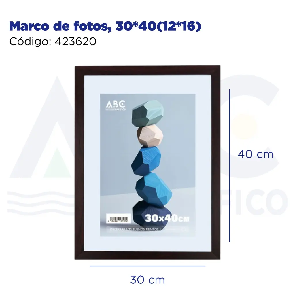 Marco de fotos, 30*40cm (12*16")