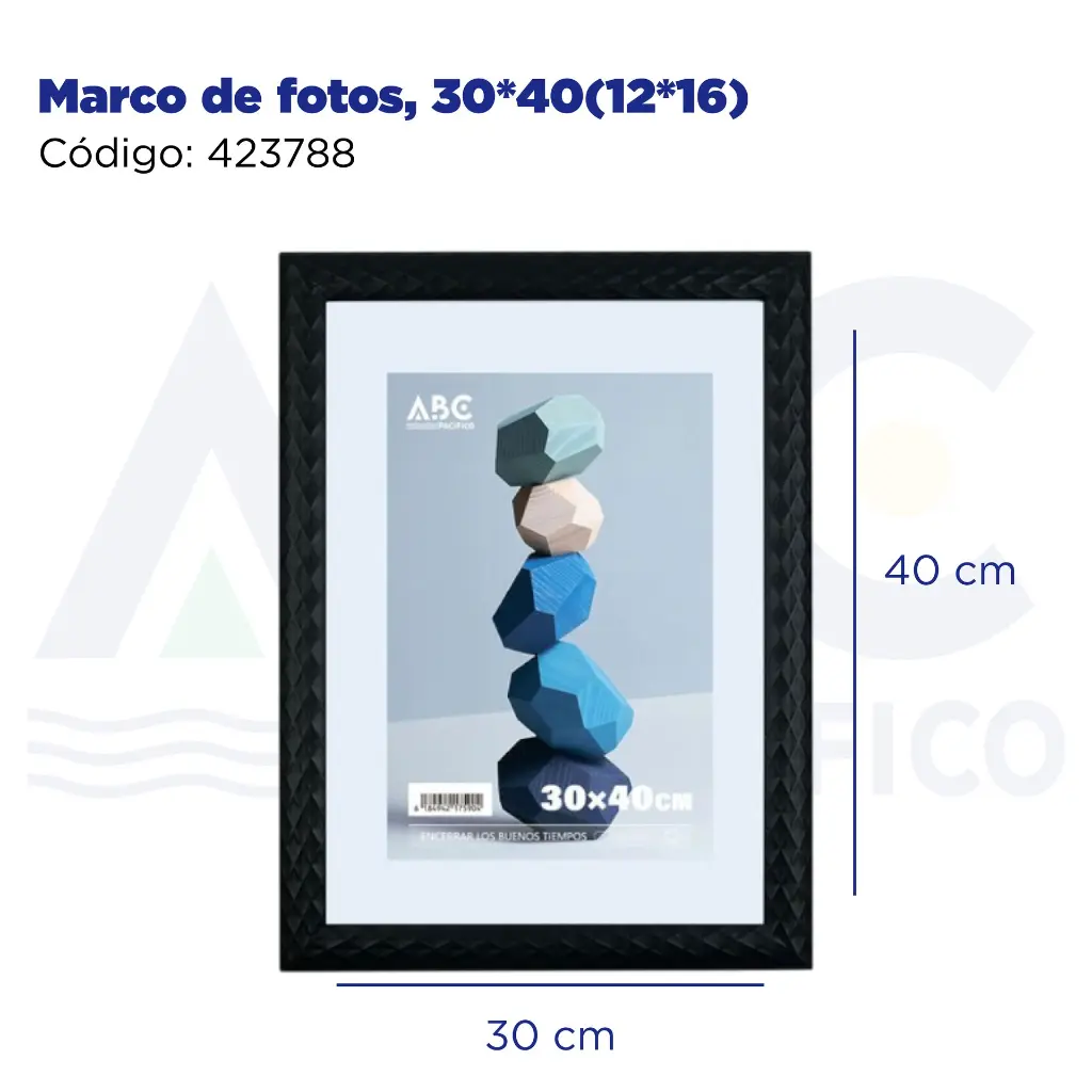Marco de fotos, 30*40cm (12*16")