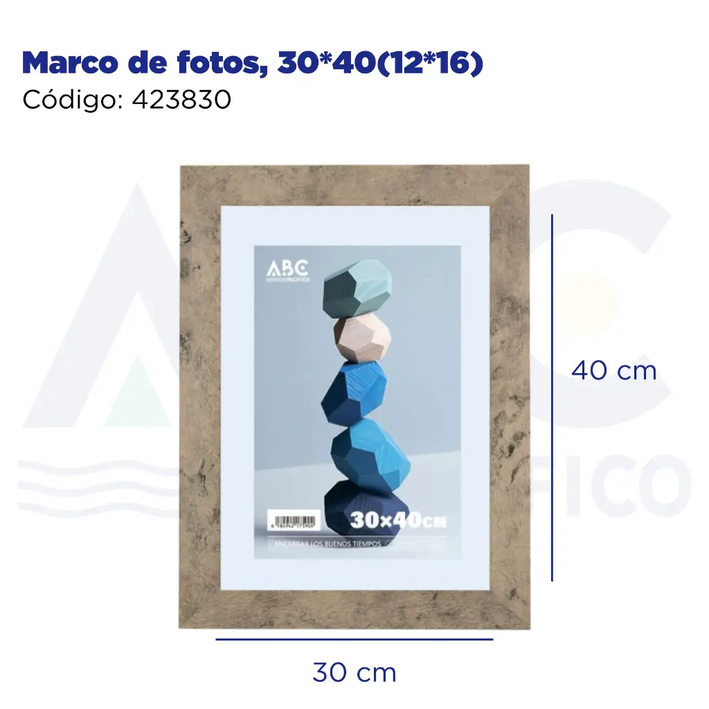Marco de fotos, 30*40cm (12*16")