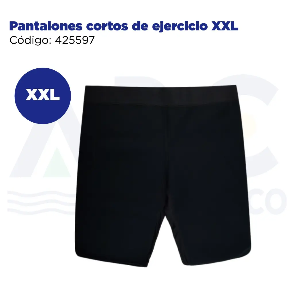 Pantalones cortos de ejercicio xxl 