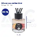 Difusor con varillas 50ml 