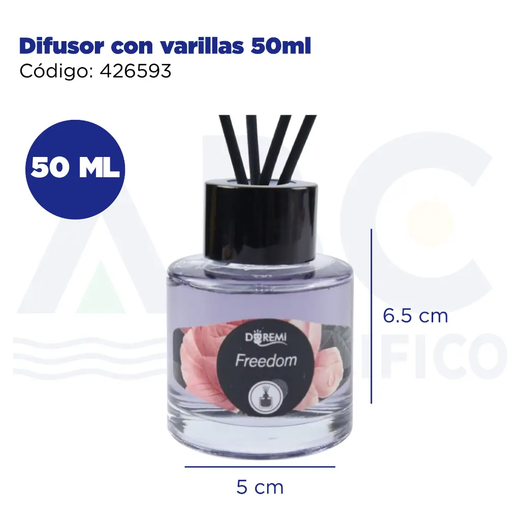 Difusor con varillas 50ml 