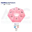 Pastillero 8.5*2.5cm