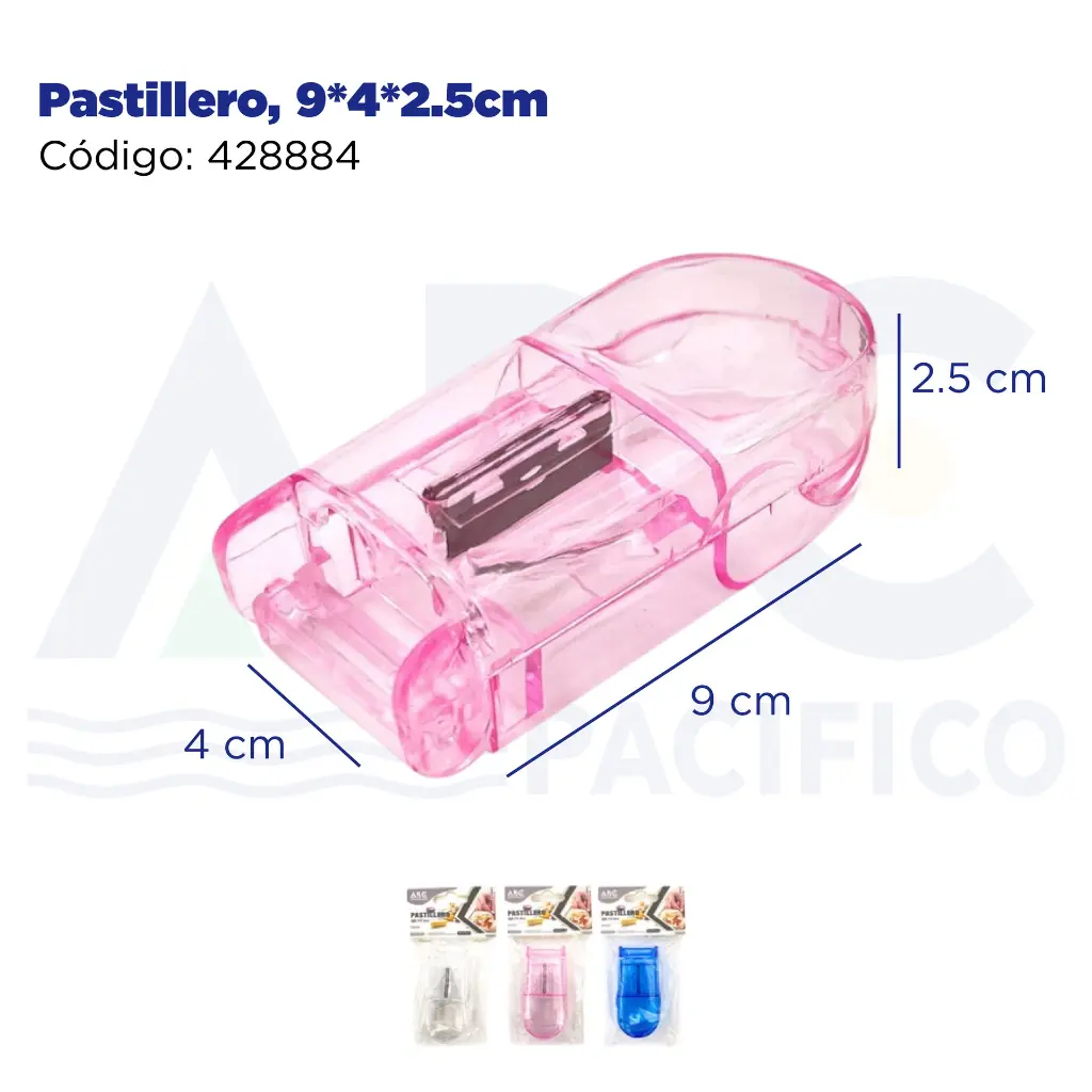 Pastillero, 9*4*2.5cm