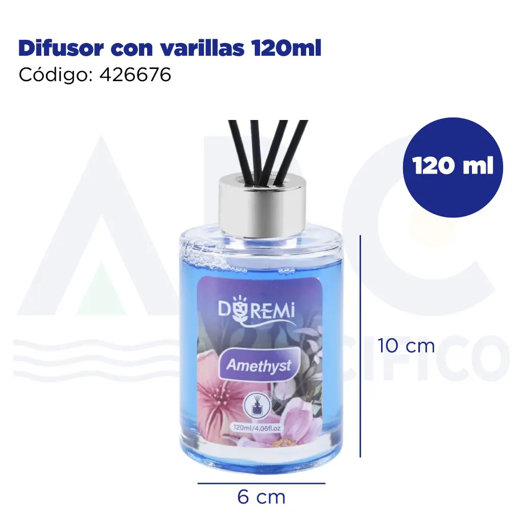 Difusor con varillas 120ml