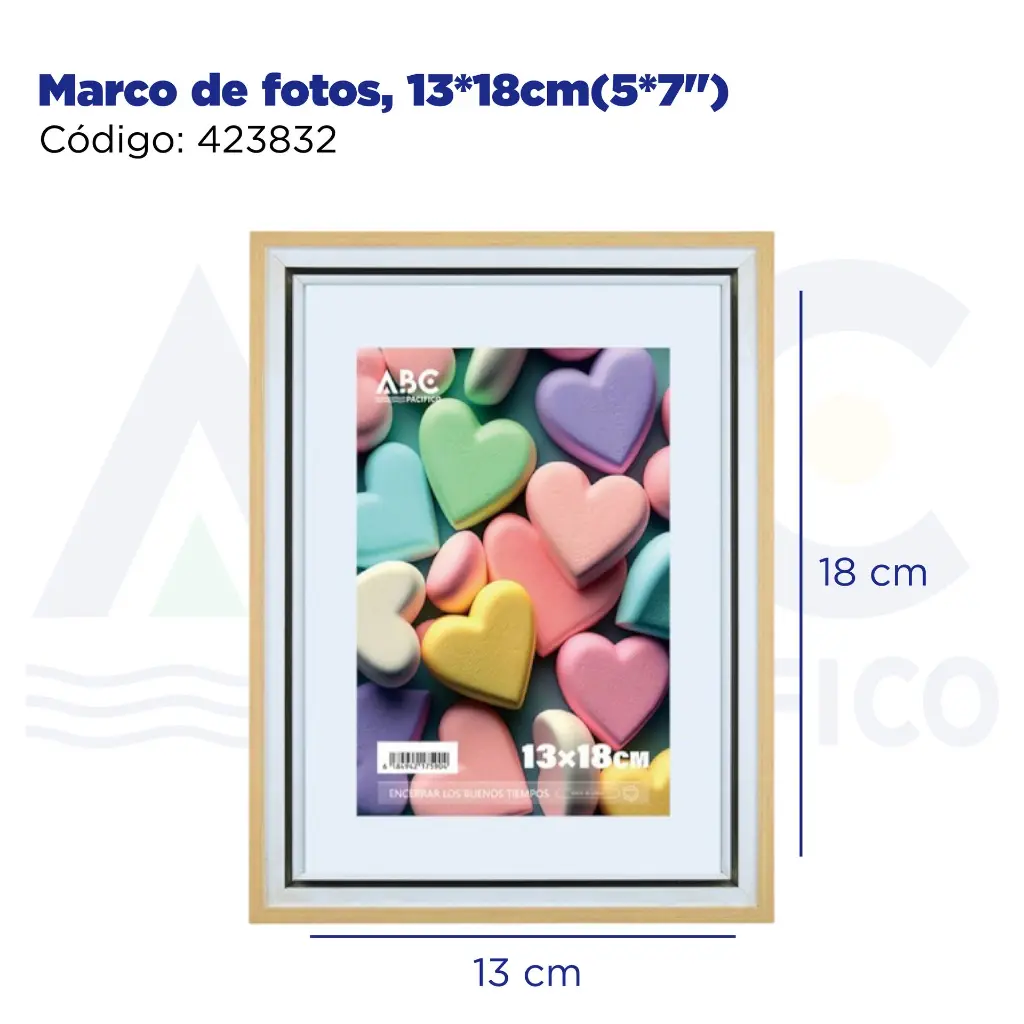 Marco de fotos, 13*18cm(5*7")