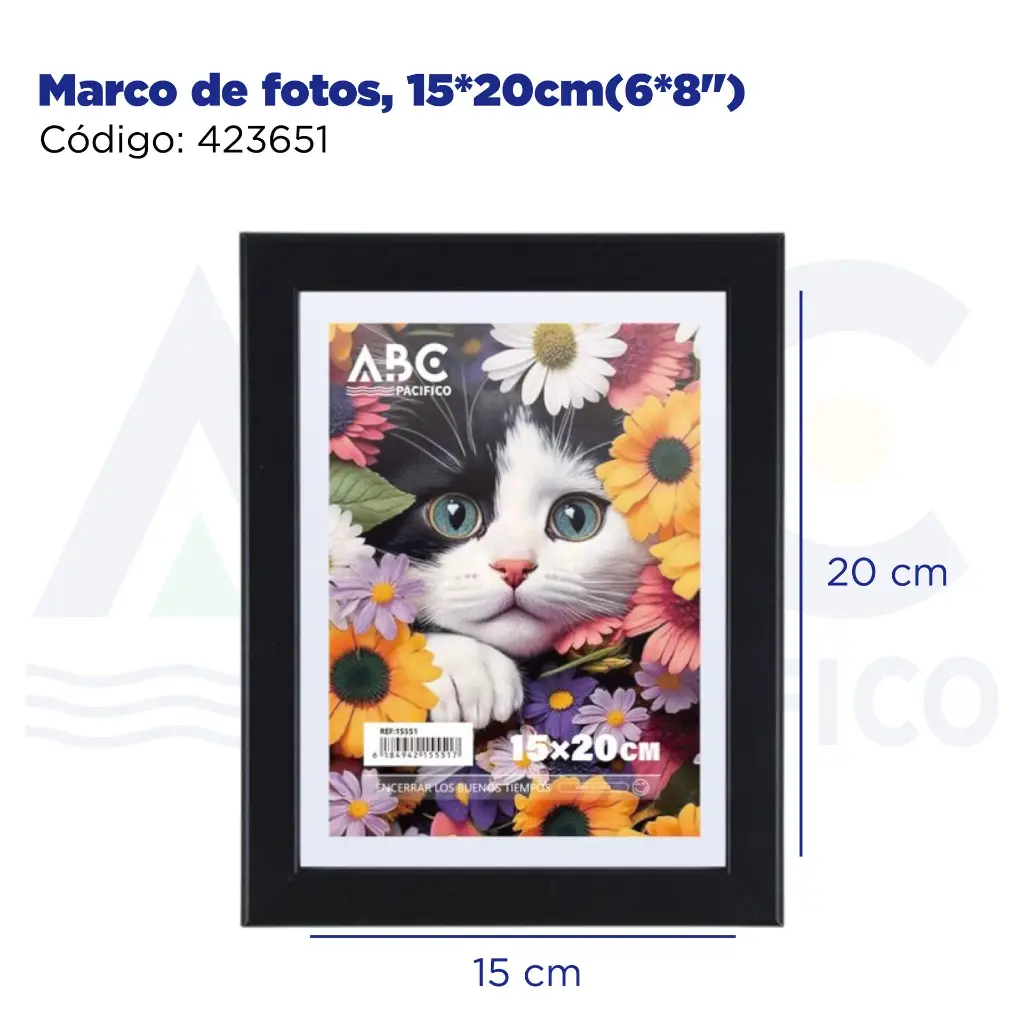 Marco de fotos, 15*20cm(6*8")