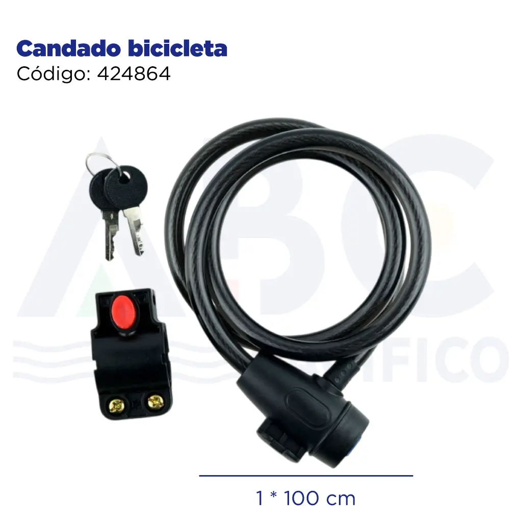Candado bicicleta