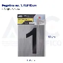 Pegatina no. 1, 11.8*15cm