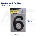 Pegatina no. 6, 11.8*15cm