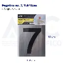 Pegatina no. 7, 11.8*15cm