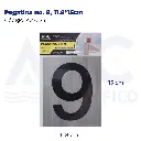 Pegatina no. 9, 11.8*15cm