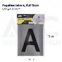 Pegatina letra a, 11.8*15cm