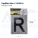 Pegatina letra r, 11.8*15cm