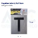 Pegatina letra t, 11.8*15cm