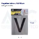 Pegatina letra v, 11.8*15cm