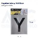 Pegatina letra y, 11.8*15cm