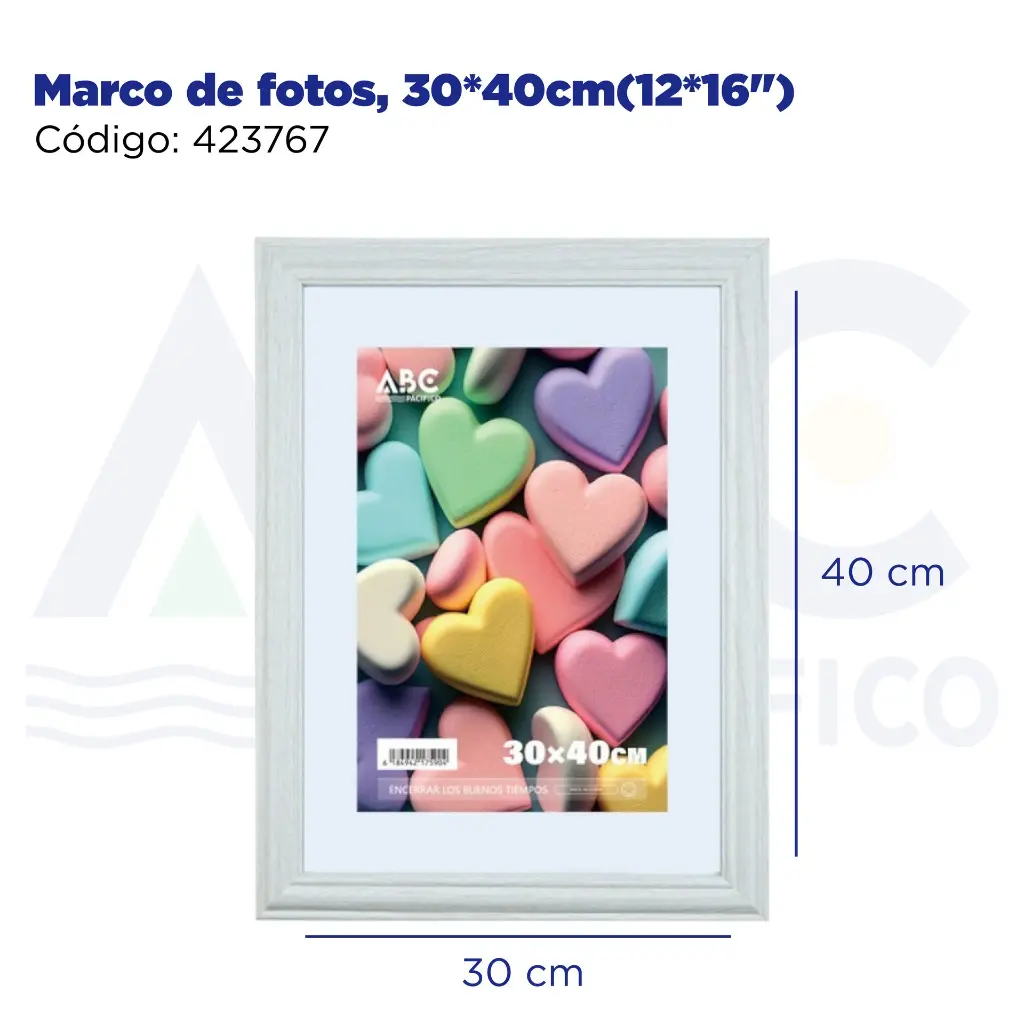 Marco de fotos, 30*40cm(12*16")