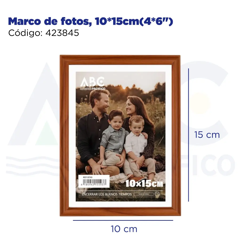 Marco de fotos, 10*15cm(4*6")