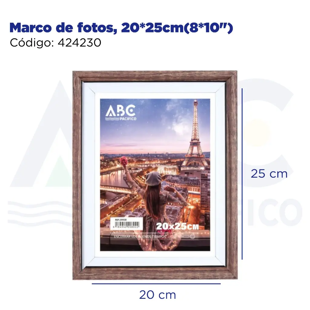 Marco de fotos, 20*25(8*10")