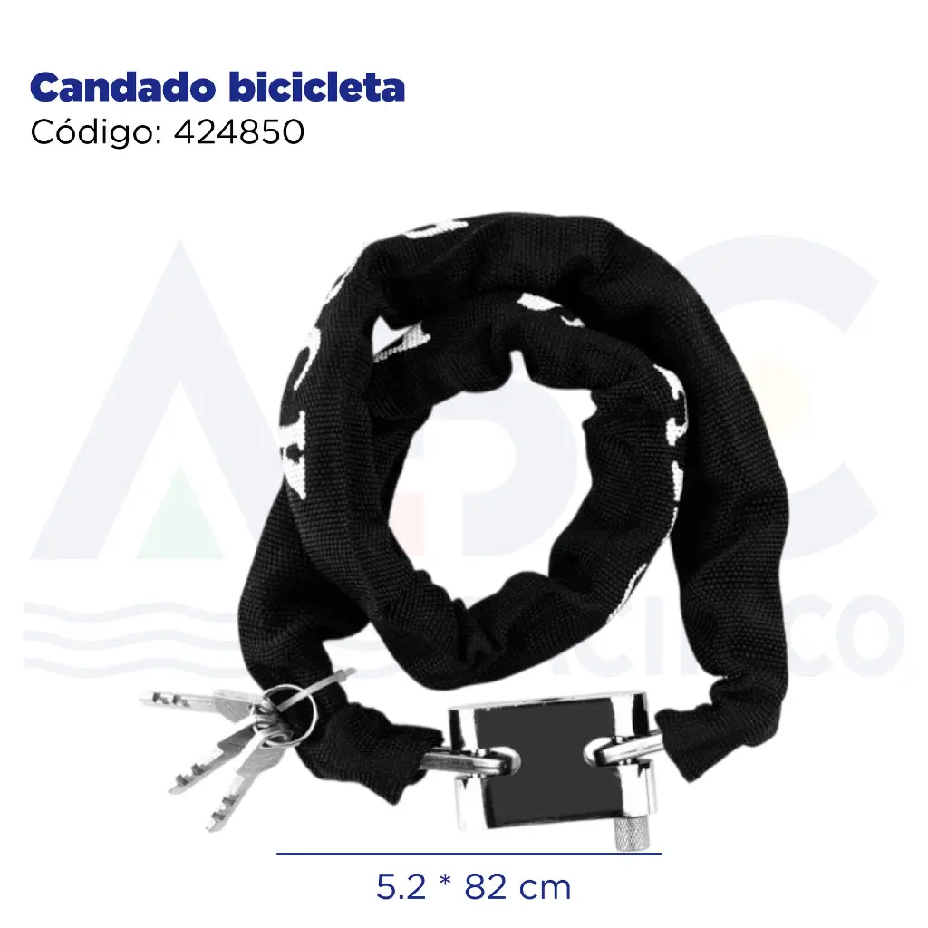 Candado bicicleta, 