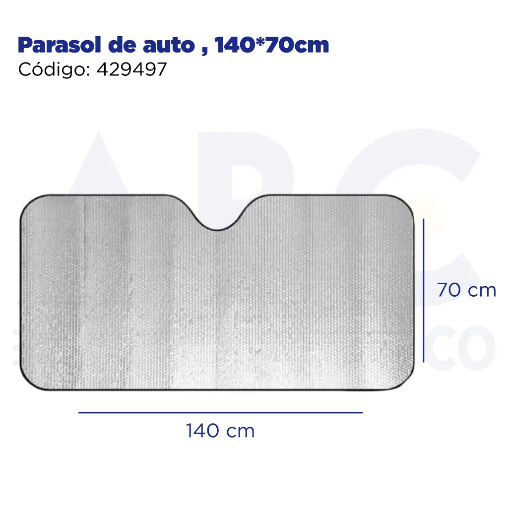 Parasol de auto , 140*70cm