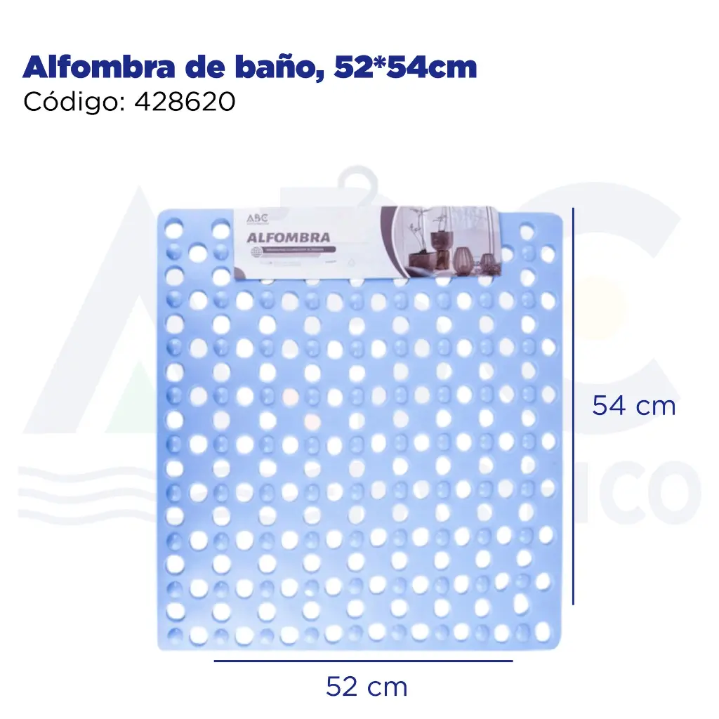 Alfombra de baño, 52*54cm