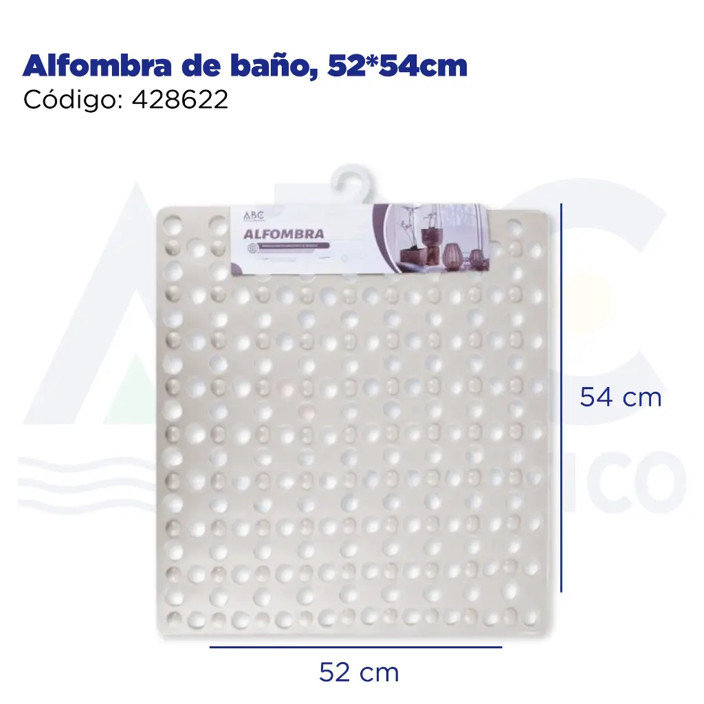 Alfombra de baño, 52*54cm