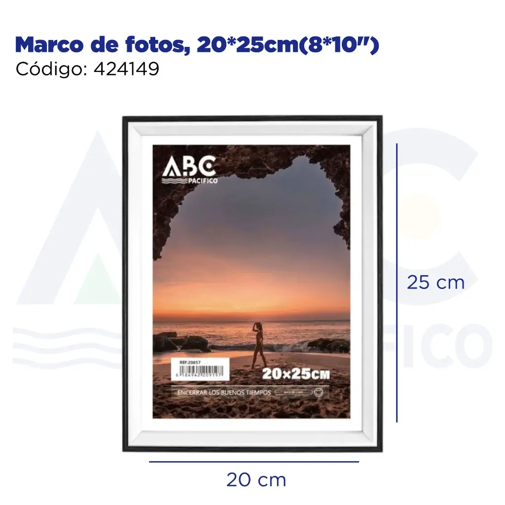 Marco de fotos, 20*25(8*10")