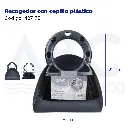 Recogedor con cepillo plástico, 