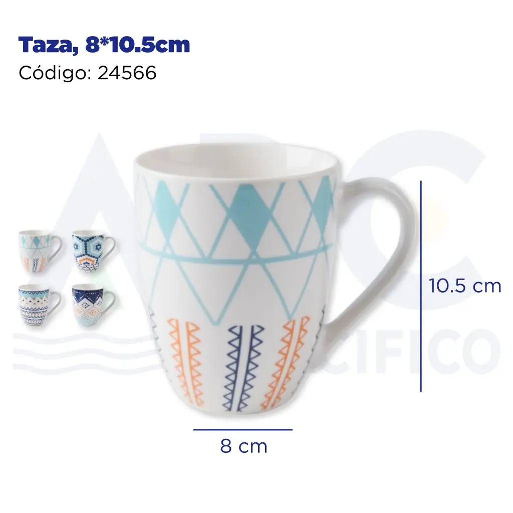 Taza, 8*10.5cm