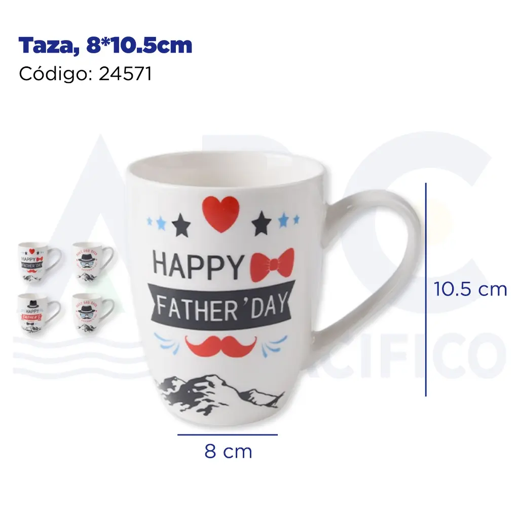 Taza, 8*10.5cm