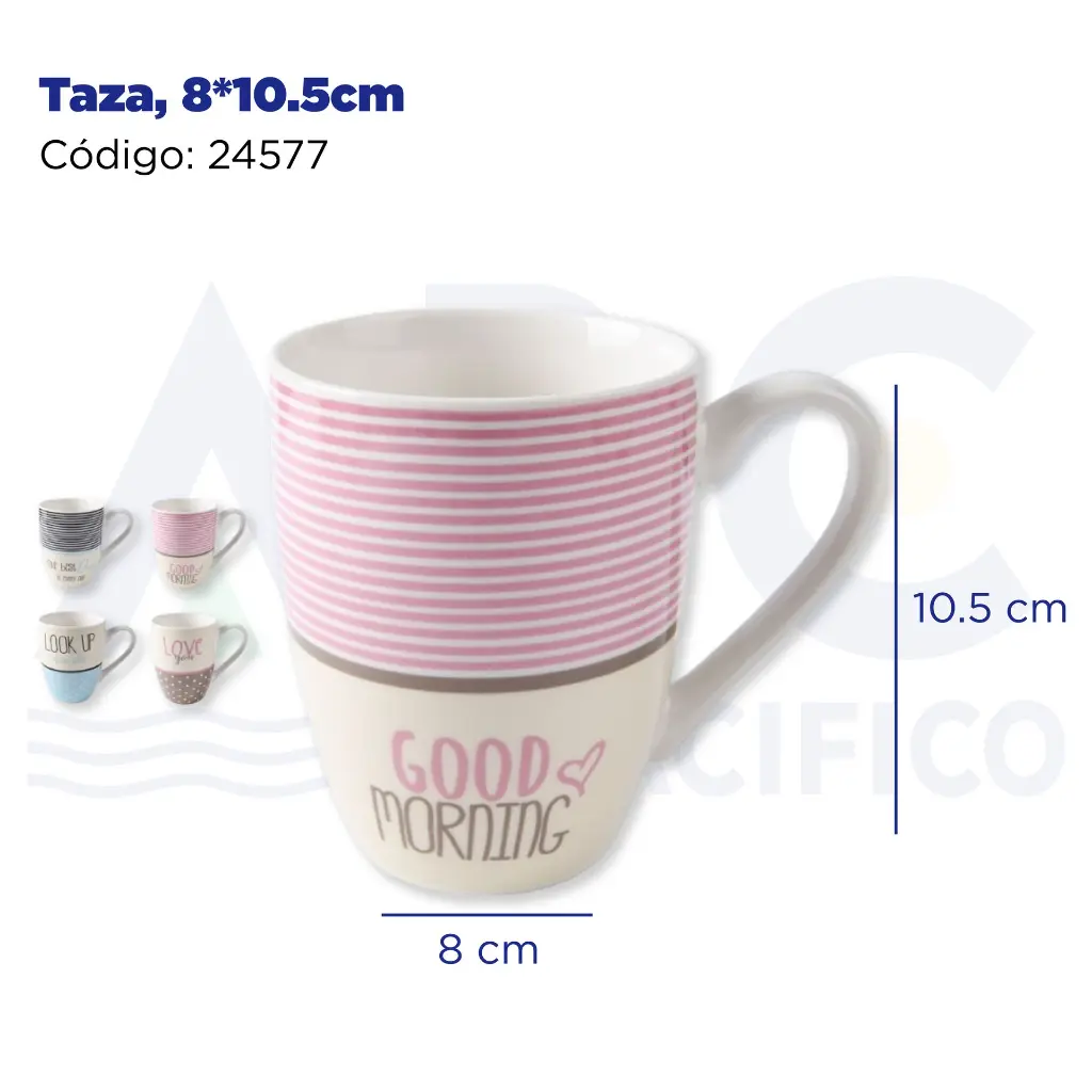 Taza, 8*10.5cm