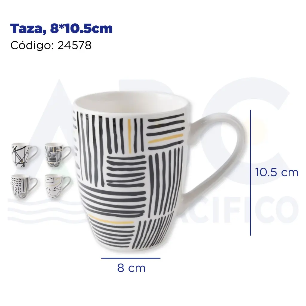 Taza, 8*10.5cm