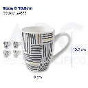 Taza, 8*10.5cm