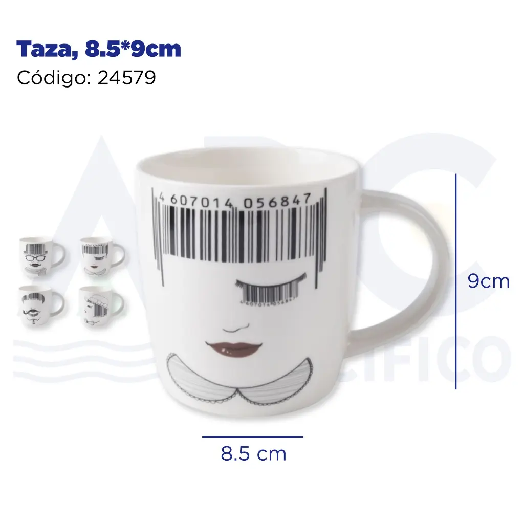Taza, 8.5*9cm