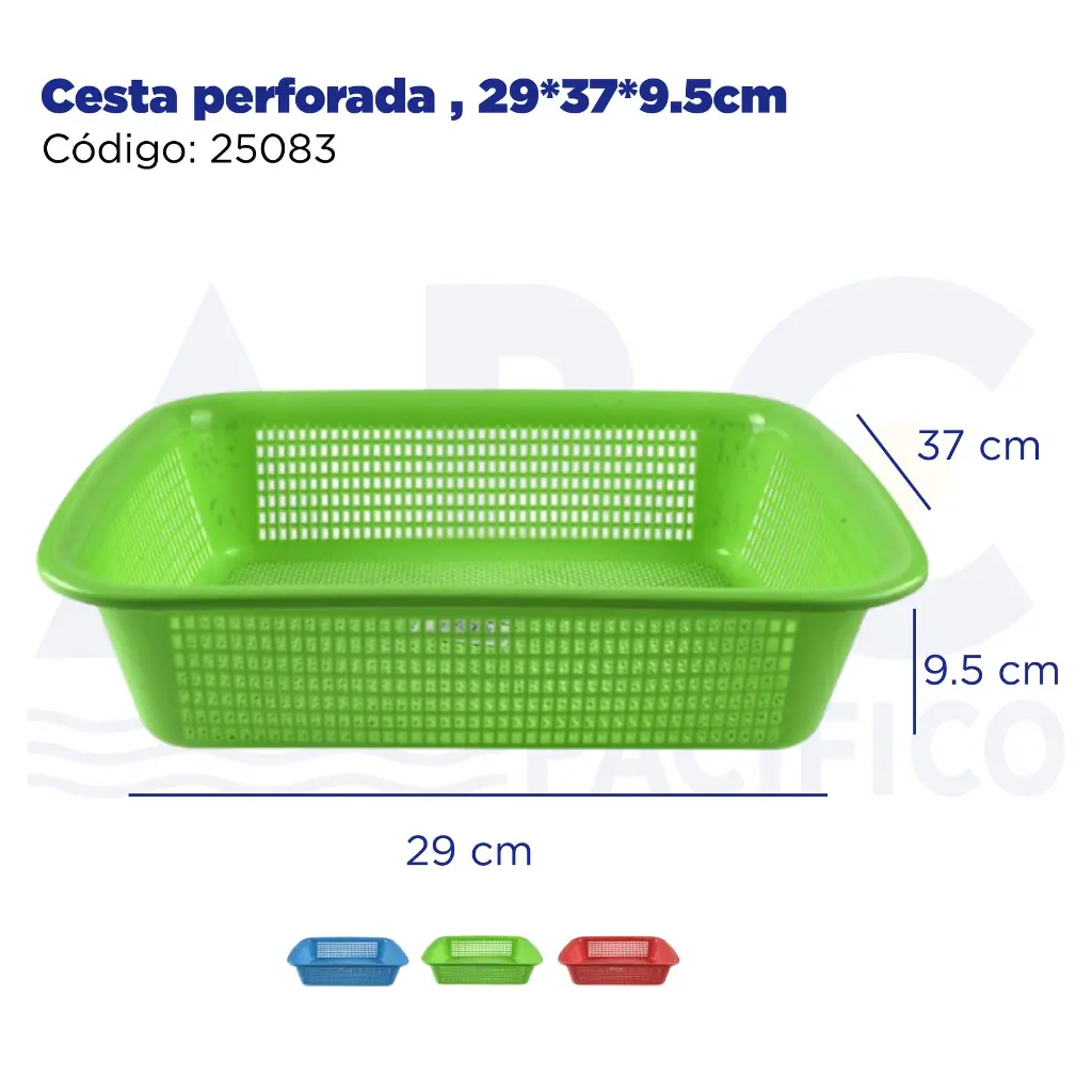 Cesta perforada , 29*37*9.5cm