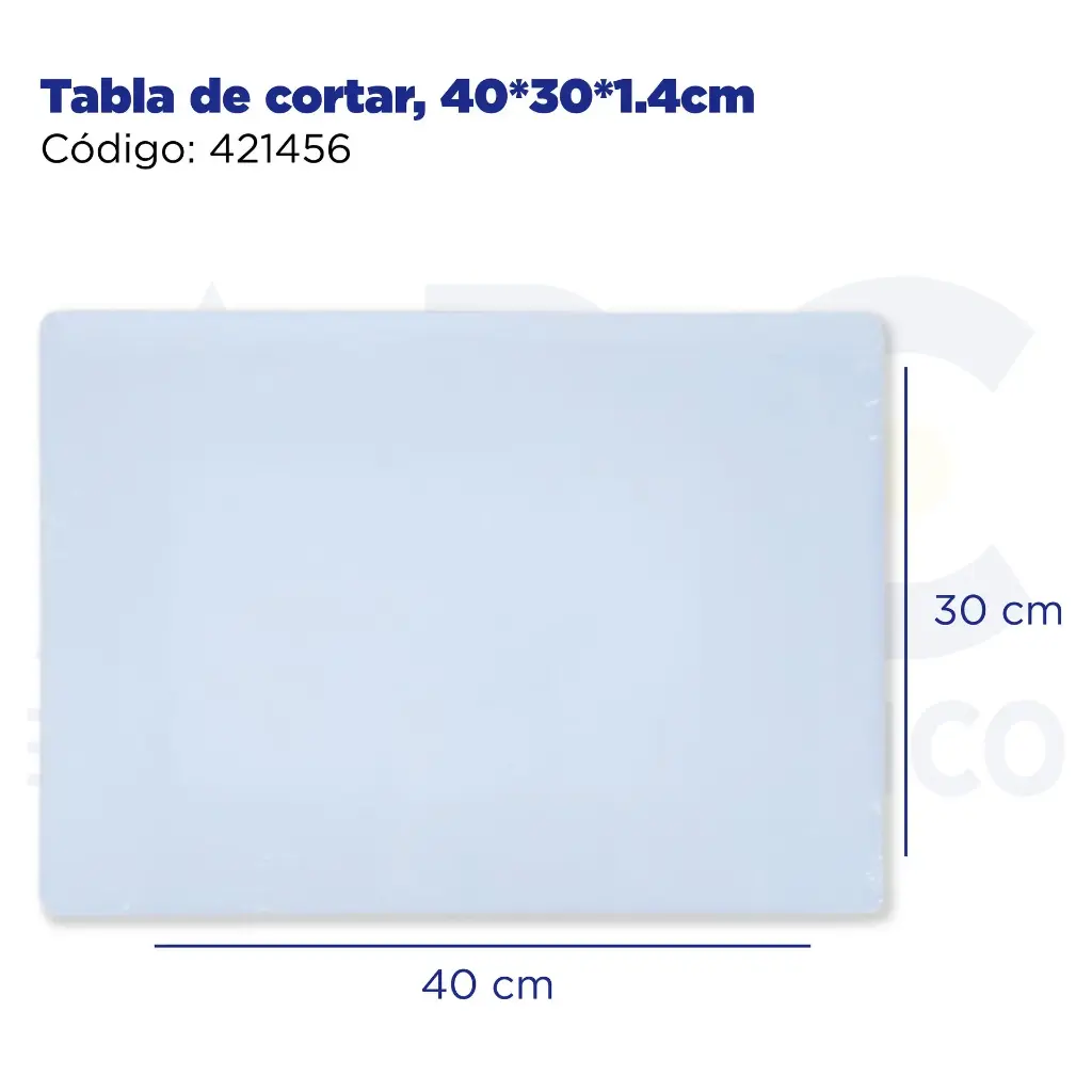 Tabla de cortar, 40*30*1.4cm