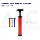Bomba de aire manual, 4*22.5cm