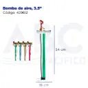Bomba de aire, 3.5"