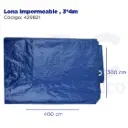 Lona impermeable , 3*4m