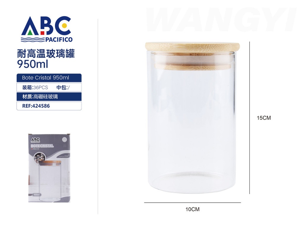 Bote cristal
950ml