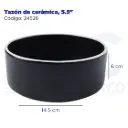 Tazón de cerámica, 5.5"