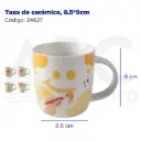 Taza de cerámica, 8*9.5cm