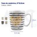 Taza de cerámica, 9*10.5cm